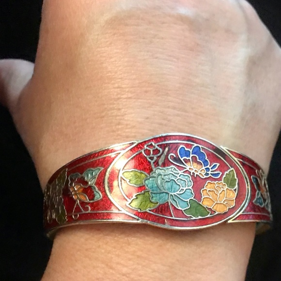 Enamelled Bangle - Picture 2 of 8